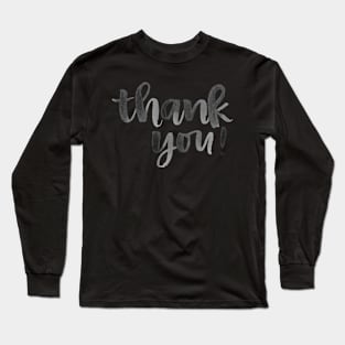 thank you Long Sleeve T-Shirt